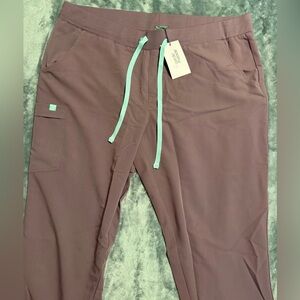 Garde Malade Slate Purple Scrub Pants